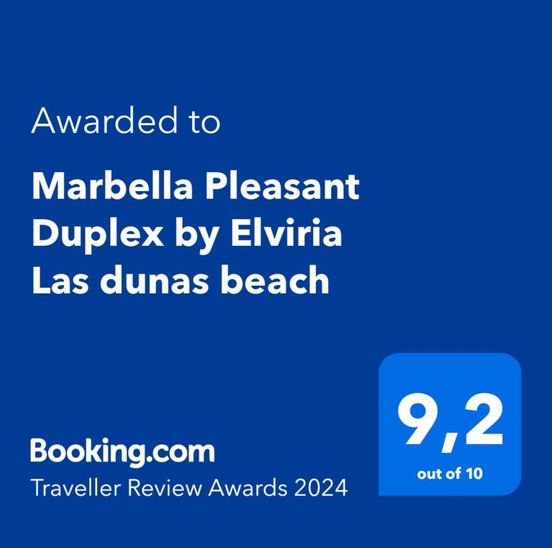 Marbella Pleasant Duplex By Elviria Las Dunas Beach מראה חיצוני תמונה